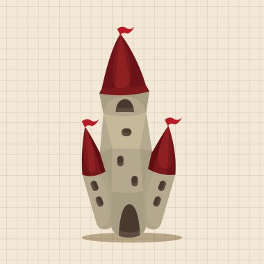 Kale Tema öğeleri simge öğesi