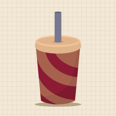 soda içecek Tema öğeleri simge öğesi