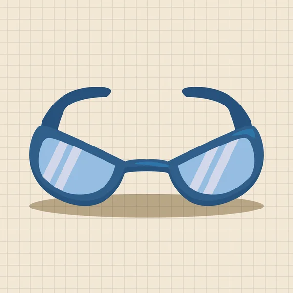 Brille Theme Elemente Vektor, eps Symbol Element — Stockvektor