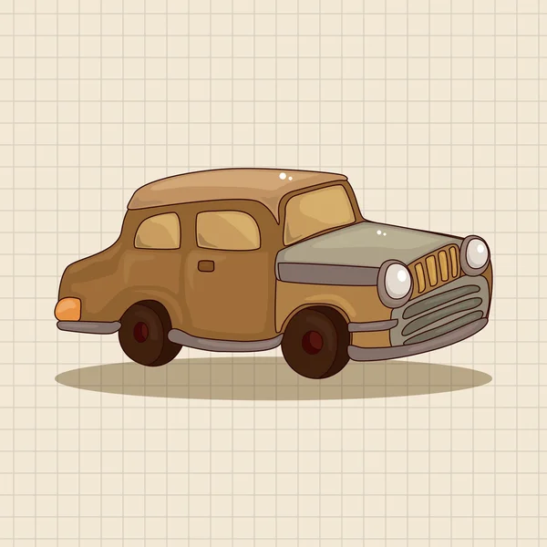 Transportation car theme elements vector,eps icon element — Stock Vector