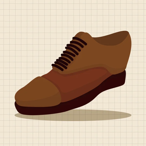 Shoe style theme elements vector,eps icon element — Stock Vector