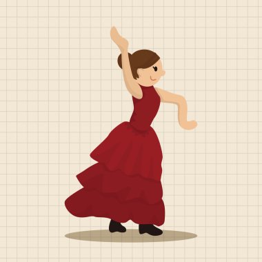 dansçı Tema öğeleri vektör, eps simgesi öğesi