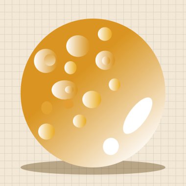 Uzay planet Tema öğeleri simge öğesi