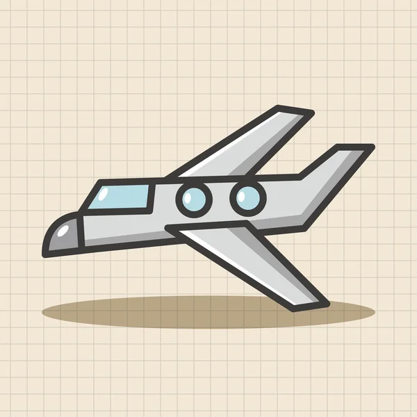 Éléments de thème avion de transport élément icône — Image vectorielle