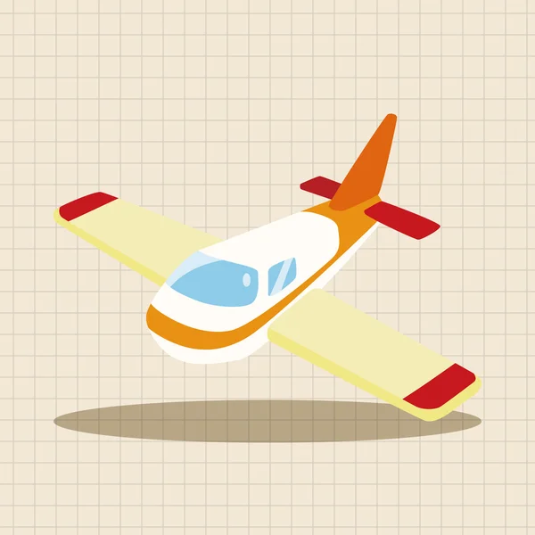 Transport flygplan tema element ikonen element — Stock vektor
