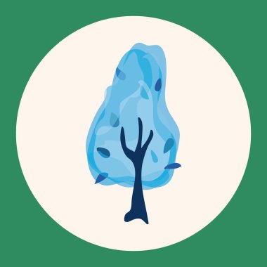 ağaç Tema öğeleri vektör, eps