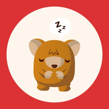 Hayvan ayı çizgi film