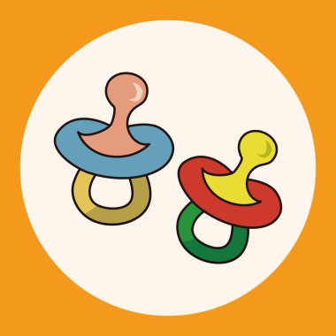 Bebek emzik Tema öğeleri