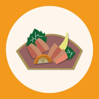 Japon yemekleri sashimi Tema öğeleri