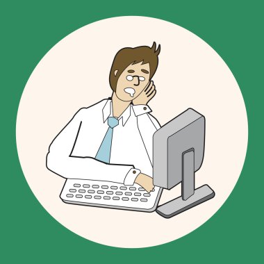 Ofis çalışanları Tema öğeleri 