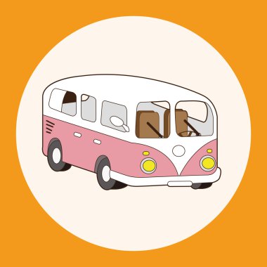 ulaşım araba tema öğeleri vektör, eps