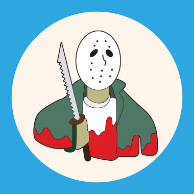 Maske katil Tema öğeleri