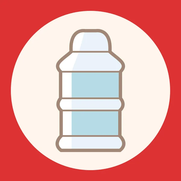 Fütterung Flaschenthematik Elemente — Stockvektor