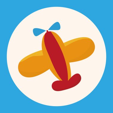 uçak Tema öğeleri vektör, eps simgesi öğesi