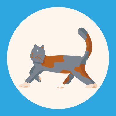 hayvan kedi çizgi film Tema öğeleri simge öğesi