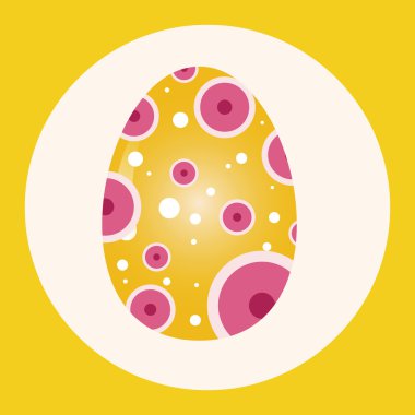 Paskalya yumurta Tema öğeleri vektör, boyama eps simgesi öğesi