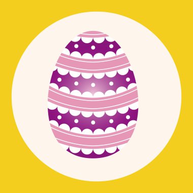 Paskalya yumurta Tema öğeleri vektör, boyama eps simgesi öğesi