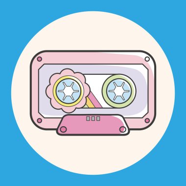 Ses bandı Tema öğeleri vektör, eps simgesi öğesi