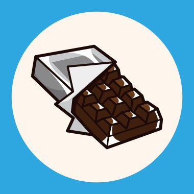 çikolata Tema öğeleri simge öğesi