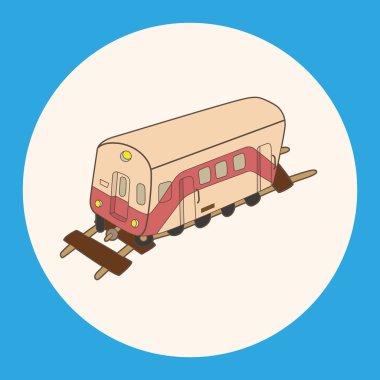 ulaşım tren Tema öğeleri vektör, eps simgesi öğesi