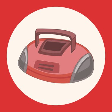 radyo Tema öğeleri vektör, eps simgesi öğesi