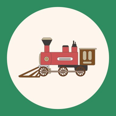 ulaşım tren Tema öğeleri vektör, eps simgesi öğesi