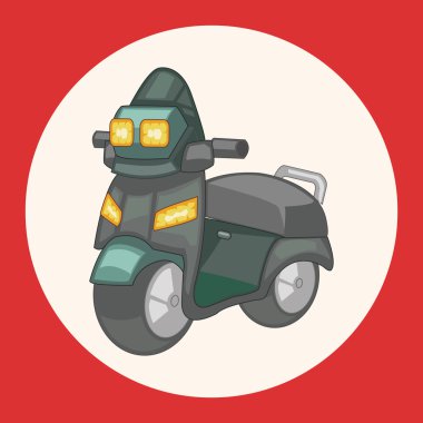 ulaşım motor Tema öğeleri vektör, eps simgesi öğesi