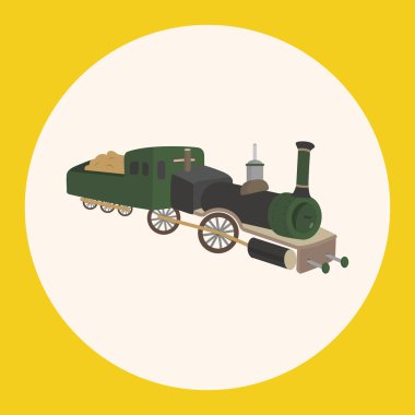 ulaşım tren Tema öğeleri vektör, eps simgesi öğesi