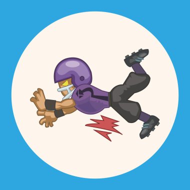 Futbol oyuncu Tema öğeleri simge öğesi