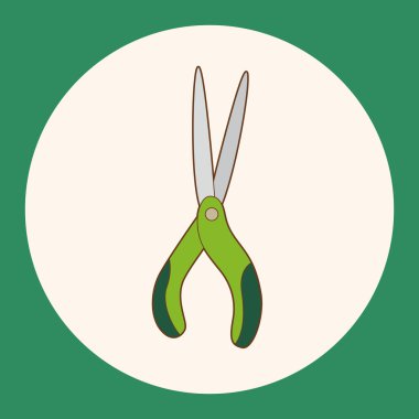 aracı makas simgesi öğesi