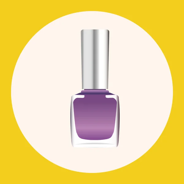 Nagellak thema elementen vector, EPS-pictogram element — Stockvector