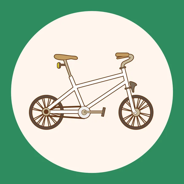 Transport fiets thema elementen vector, EPS-pictogram element — Stockvector