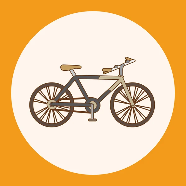 Transportation bike theme elements vector,eps icon element — Stock Vector