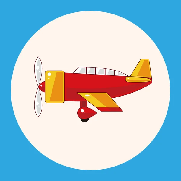 Samolot tematu elementy wektor, element ikona eps — Wektor stockowy