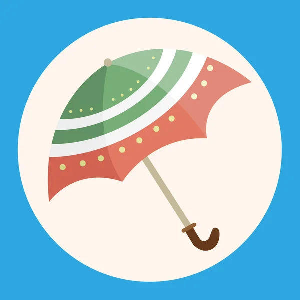 Paraguas tema elementos vector, eps icono elemento — Vector de stock