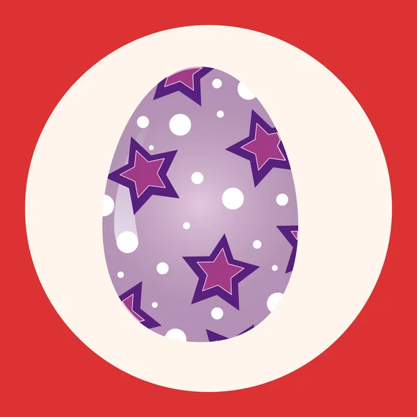 Easter egg thema elementen vector, schilderen EPS-pictogram element — Stockvector