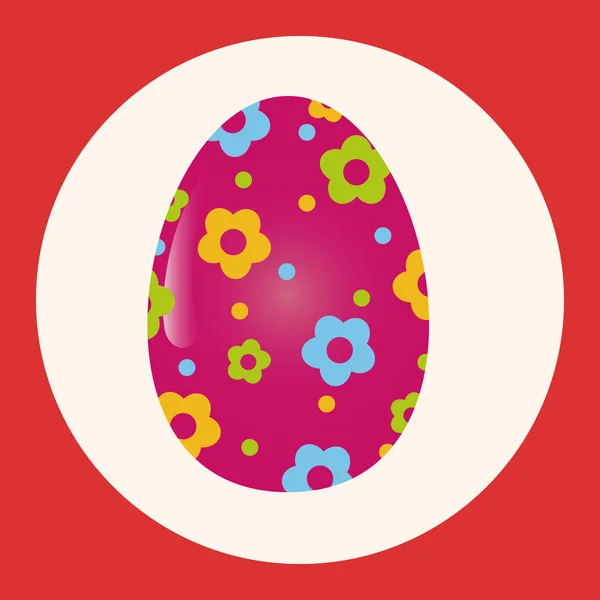 Easter egg thema elementen vector, schilderen EPS-pictogram element — Stockvector