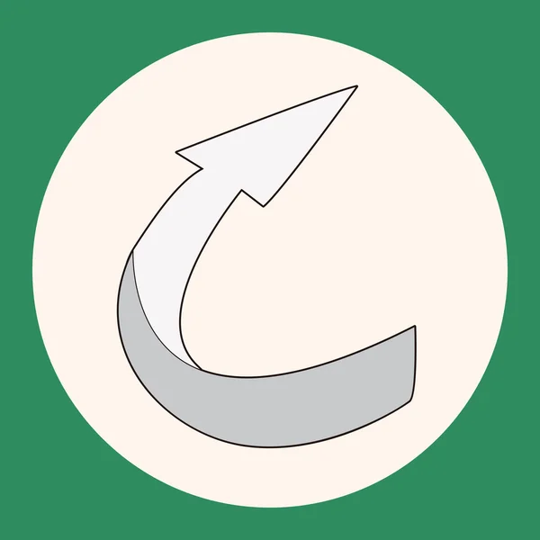 Flecha tema elementos vector, eps icono elemento — Vector de stock