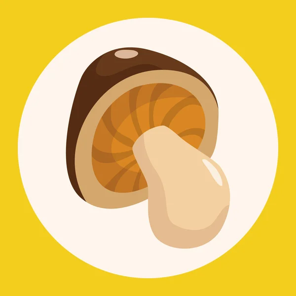 Mushroom cartoon theme elements vector,eps icon element — Stock Vector