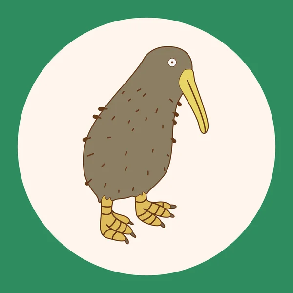 Éléments thème dessin animé oiseau vecteur, eps élément icône — Image vectorielle