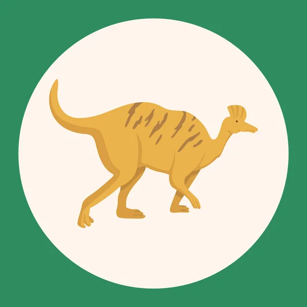 Dinosaure éléments de thème de dessin animé vecteur, eps élément icône — Image vectorielle