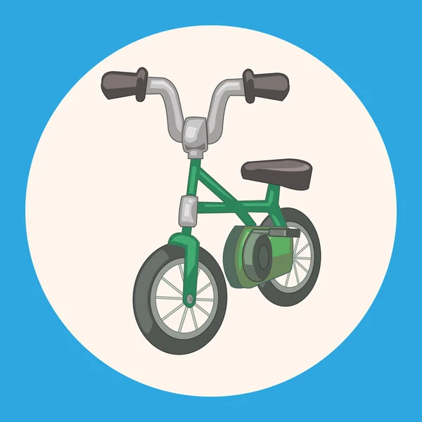 Transport Fahrrad Thema Elemente Vektor, eps Symbol Element — Stockvektor