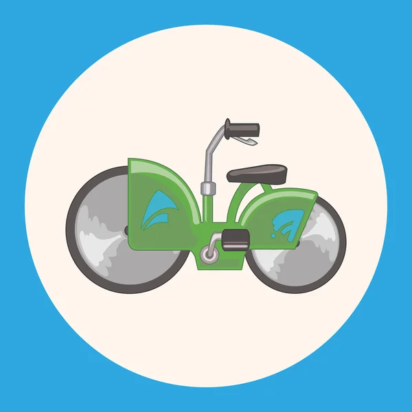 Transport fiets thema elementen vector, EPS-pictogram element — Stockvector