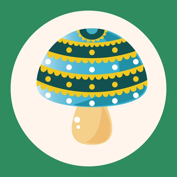 Mushroom cartoon thema elementen vector, EPS-pictogram element — Stockvector