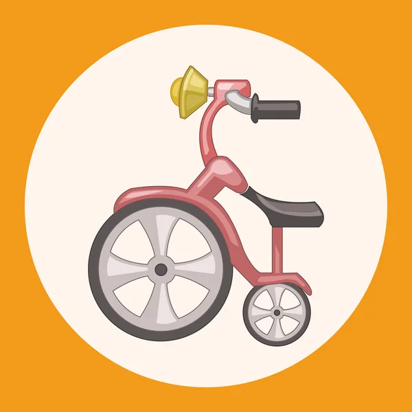 Transportation bike theme elements vector,eps icon element — Stock Vector