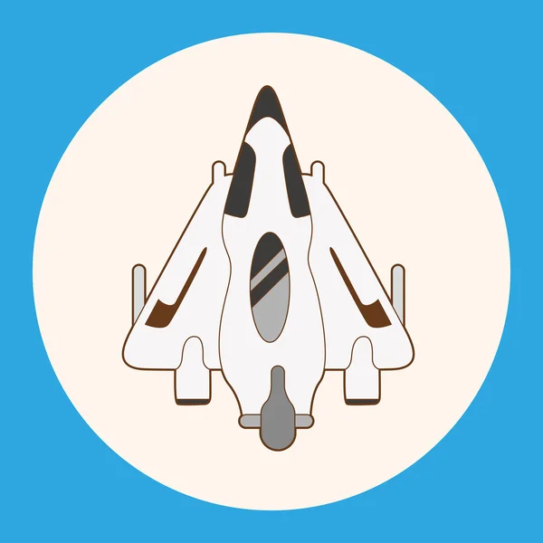 Éléments thème vaisseau spatial vecteur, élément icône eps — Image vectorielle