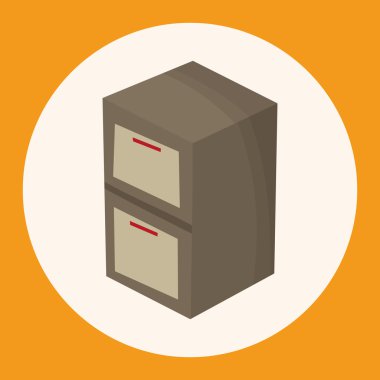 mobilya Tema kabine öğeleri vektör, eps simgesi öğesi