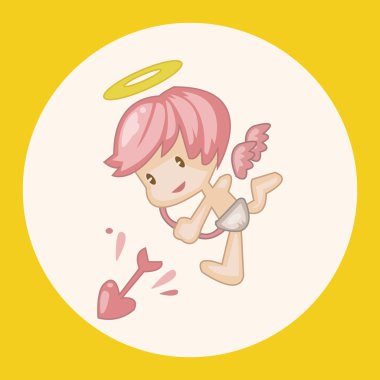 Angel Tema öğeleri vektör, eps simgesi öğesi