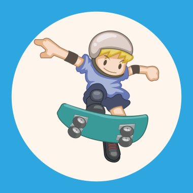 Aşırı spor tema öğeleri simge öğesi