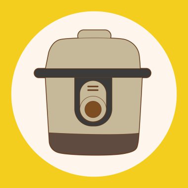Rice cooker simgesi öğesi